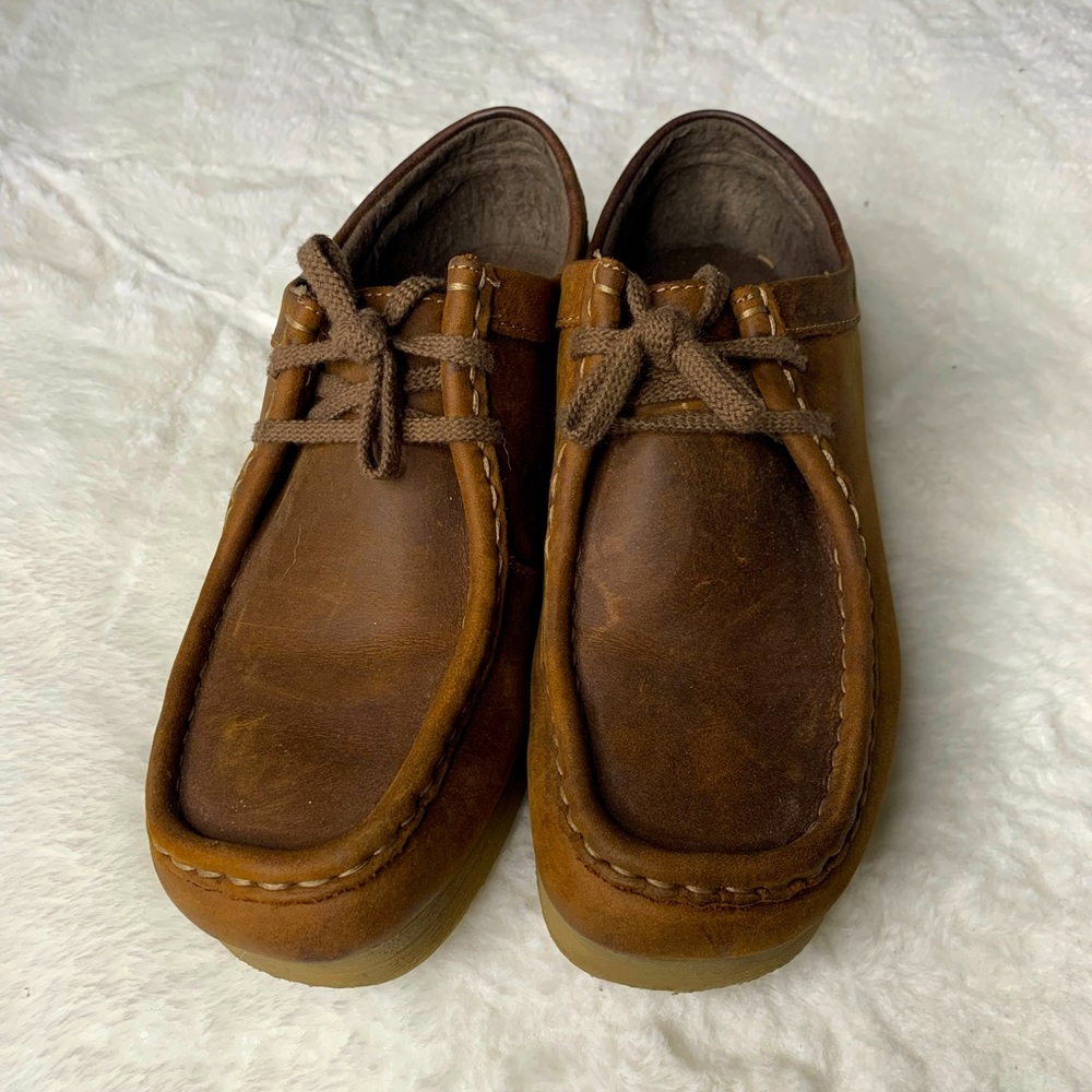 WOMEN'S CLARKS PADMORE WALLABEE MOC SHOES
